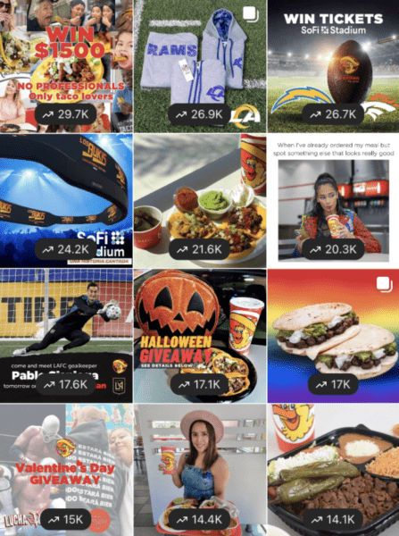 Tacos Gavilan Instagram Marketing Revamp Before and After Case Study