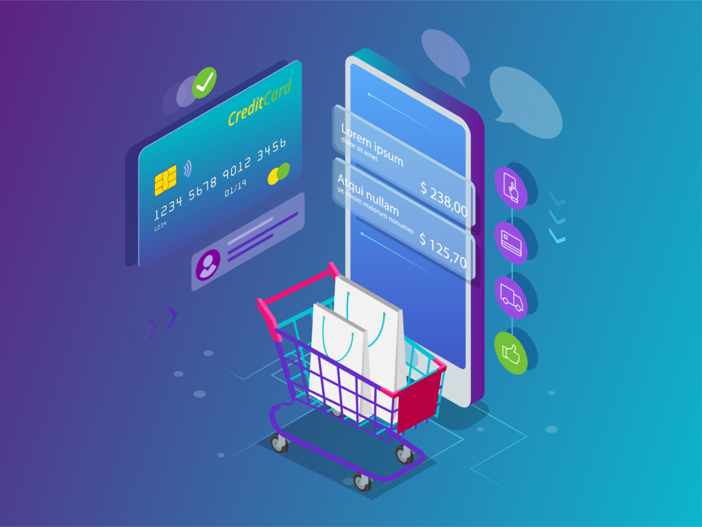 Purchase funnel flow chart for ecommerce